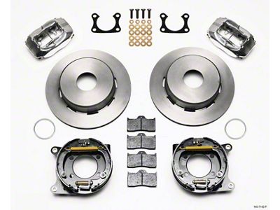 Wilwood Forged Dynalite P/S Park Brake Kit Polished Big Ford - 140-7142-P