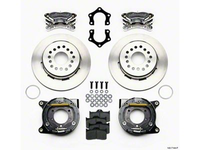 Wilwood Forged Dynalite P/S Park Brake Kit Polished Mopar/Dana 2.36in - 140-7144-P