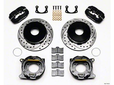 Wilwood Forged Dynalite P/S Park Brake Kit Drilled Big Ford - 140-7150-D