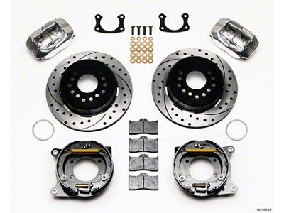 Wilwood Forged Dynalite P/S P-B Kit Drilled Polished New Big - 140-7582-DP