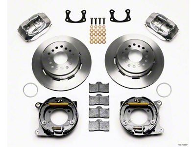 Wilwood Forged Dynalite P/S Park Brake Kit Polished New Big - 140-7582-P