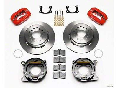 Wilwood Forged Dynalite P/S Park Brake Kit Red New Big - 140-7582-R