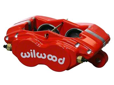 Wilwood Caliper-Forged Dynalite-M-Red 1.75in Pistons .81in Disc - 120-13744-RD
