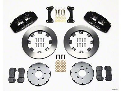 Wilwood Dynapro 6 Front Hat Kit 12.19in 94-01 Honda/Acura w/262mm - 140-10735