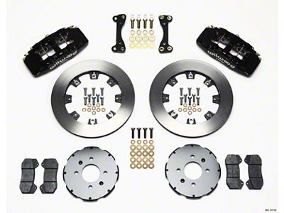 Wilwood Dynapro 6 Front Hat Kit 12.19in 90-99 Civic w/240 - 140-10736