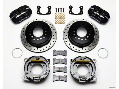 Wilwood Dynapro Low-Profile 11.00in P-Brake Kit Drilled New Big Ford - 140-11389-D