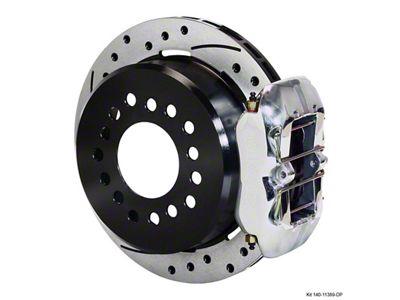 Wilwood Dynapro Low-Profile 11.00in P-Brake Kit Drill-Pol New Big Ford - 140-11389-DP