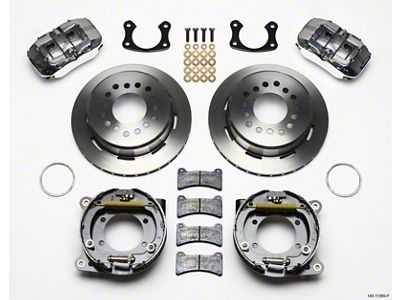 Wilwood Dynapro Low-Profile 11.00in P-Brake Kit-Polish New Big Ford 2.50in - 140-11389-P