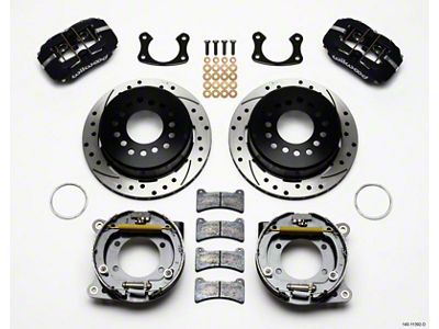 Wilwood Dynapro Low-Profile 11.00in P-Brake Kit Drilled New Big Ford - 140-11392-D