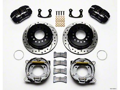 Wilwood Dynapro Low-Profile 11.00in P-Brake Kit Drilled Small Ford 2.66in - 140-11393-D