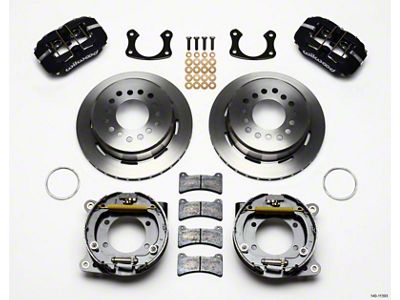 Wilwood Dynapro Low-Profile 11.00in P-Brake Kit Small Ford 2.66in Offset - 140-11393