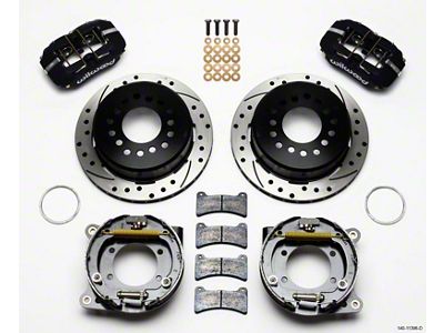 Wilwood Dynapro Low-Profile 11.00in P-Brake Kit Drilled 8.8 w/2.50in - 140-11396-D