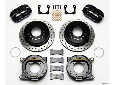 Wilwood Dynapro Low-Profile 11.00in P-Brake Kit Drilled 12 Bolt - 140-11401-D