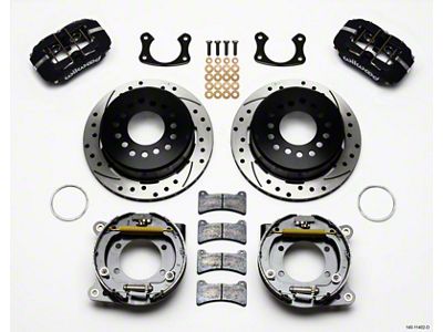 Wilwood Dynapro Low-Profile 11.00in P-Brake Kit Drilled New Big Ford - 140-11402-D