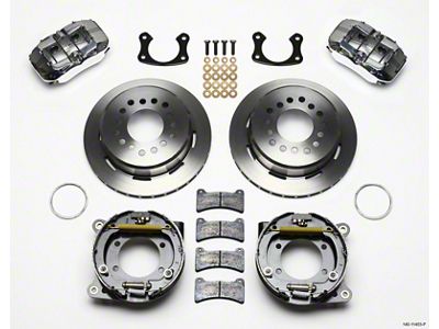 Wilwood Dynapro Low-Profile 11.00in P-Brake Kit - Polish Small Ford - 140-11403-P