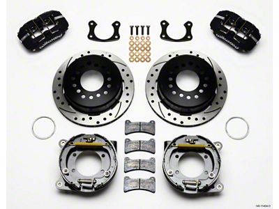Wilwood Dynapro Low-Profile 11.00in P-Brake Kit Drilled New Big Ford - 140-11404-D