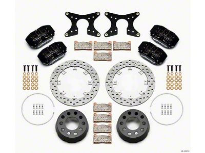 Wilwood Dynapro Lug Mount Dual Rear Dynamic Kit SA Drilled - 140-12557-D