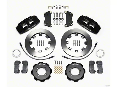 Wilwood Dynapro 6 Front Hat Kit 12.19in 2012 Fiat 500 - 140-12767