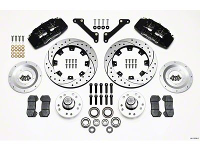 Wilwood Dynapro 6 Front Hub Kit 12.19in Drilled 79-81 Camaro - 140-12836-D