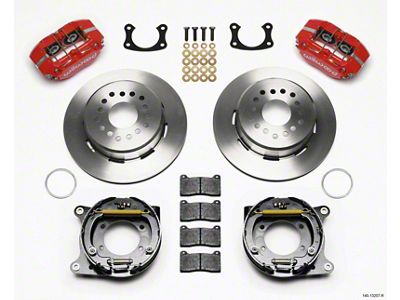 Wilwood Dynapro Dust-Boot P/S Park Brake Kit Red New Big - 140-13207-R