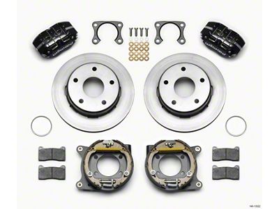 Wilwood Dynapro Lug Mount P/S Park Brake Kit Big Ford - 140-13322