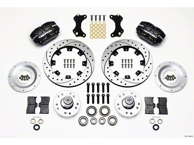 Wilwood Dynapro Dust-Boot Front Kit 12.19in Drilled WWE ProSpindle - 140-13346-D