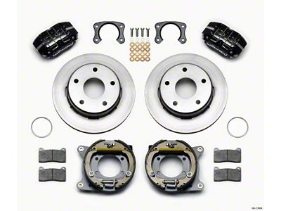 Wilwood Dynapro Lug Mount P/S Park Brake Kit Big Ford - 140-13664