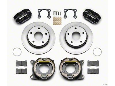 Wilwood Dynapro Lug Mount P/S Park Brake Kit Big Ford - 140-13733