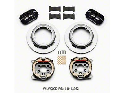 Wilwood Dynapro Low-Profile 11.00in P-Brake Kit Strange Eng Floater 3.49in - 140-13952