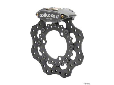Wilwood Powerlite- Front Kit 11.75in Dirt Modified 11.75in Scalloped Steel - 140-14342