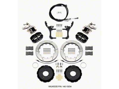 Wilwood Dynapro Radial4 / MC4 Rear Kit 12.88 2006-15 Miata - 140-15034