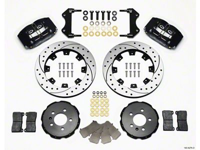 Wilwood Dynapro Radial Front Kit 12.19in Drilled 99-03 Jetta IV - 140-8276-D