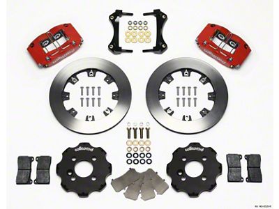 Wilwood Dynapro Radial Front Kit 12.19in Red Mini Cooper - 140-8528-R