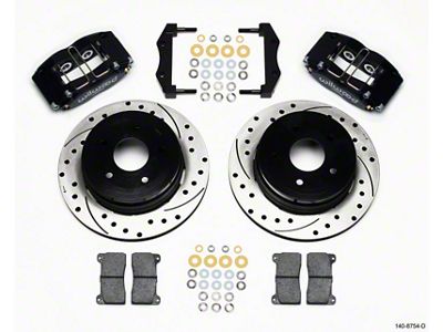 Wilwood Dynapro Radial Rear Kit 12.19in Drilled 2004-2006 Pontiac GTO - 140-8754-D