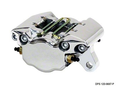 Wilwood Caliper-Polished Dynapro Single 3.25in Mount 1.75in Pistons .38in Disc - 120-9687-P