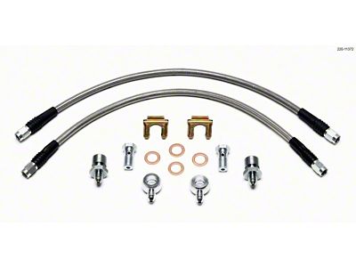 Wilwood Flexline Kit D52 Caliper 16in w/ Banjo 7/16-20 - 220-11372