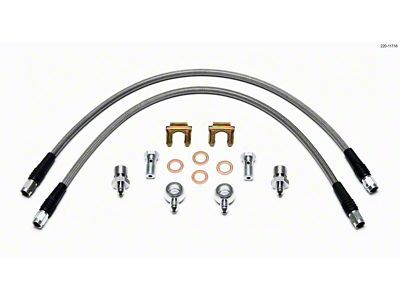 Wilwood Flexline Kit D52 Caliper 20in w/ Banjo 7/16-20 - 220-11718