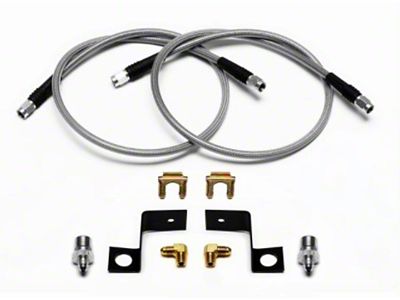 Wilwood Flexline Kit 30 inch -3 M10-1.0 IF 1/8 NPT - 220-14112