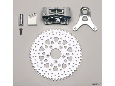 Wilwood Brake Kit GP310 L/H Sprocket Rear Polish 48 Tooth - 140-10722-P