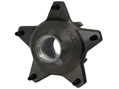 Wilwood Hub-Starlite 55 Front w/Snap-Cap Std. Offset 5/8 C Studs-Black - 270-6735BC
