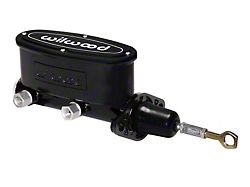 Wilwood High Volume Tandem M/C - 7/8in Bore Black-W/Pushrod - 260-12900-BK
