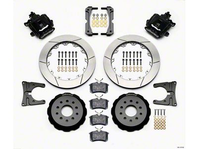 Wilwood Combination Parking Brake Rear Kit 12.88in 2005-2014 Mustang - 140-10159