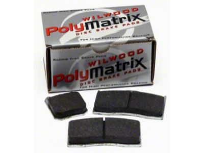 Wilwood PolyMatrix Pad Set - 6812 Q DLS DLS Floater - 15Q-10144K