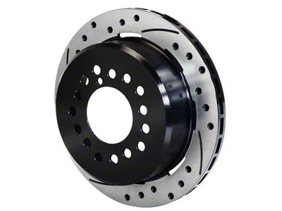Wilwood Rotor-1.91in Offset-SRP-BLK-Drill-RH 11.00 x .810 - 5 Lug - 160-11374-BK
