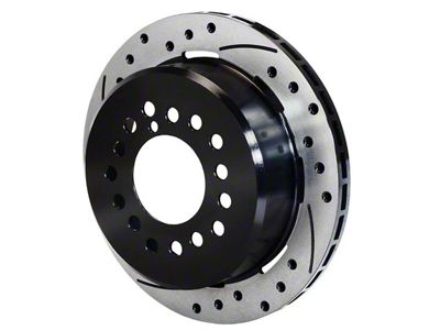 Wilwood Rotor-1.91in Offset-SRP-BLK-Drill-LH 11.00 x .810 - 5 Lug - 160-11375-BK