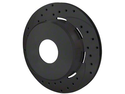 Wilwood Rotor-1.91in Offset-SRP-BLK-Drill-LH 11.00 x .810 - Blank - 160-11553-BK