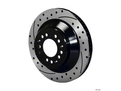 Wilwood Rotor-1.75 Offset SRP BLK Drl 12.88 x 1.10 - 160-12189-BK