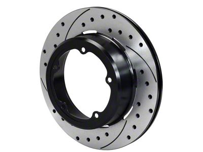 Wilwood Rotor-1.91in Offset-SRP-BLK-Drill-LH 12.19 x .810 - 5 x 5.75in - 160-12891-BK