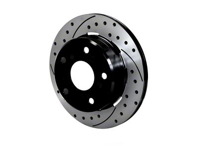 Wilwood Rotor-1.91in Offset-SRP-BLK-Drill-LH 12.19 x .810 - 5 x 5.50 - 160-13337-BK