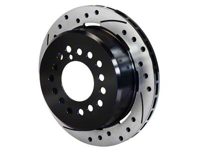 Wilwood Rotor-1.91in Offset-SRP-BLK-Drill-RH 12.19 x .810 - 5 Lug - 160-9812-BK